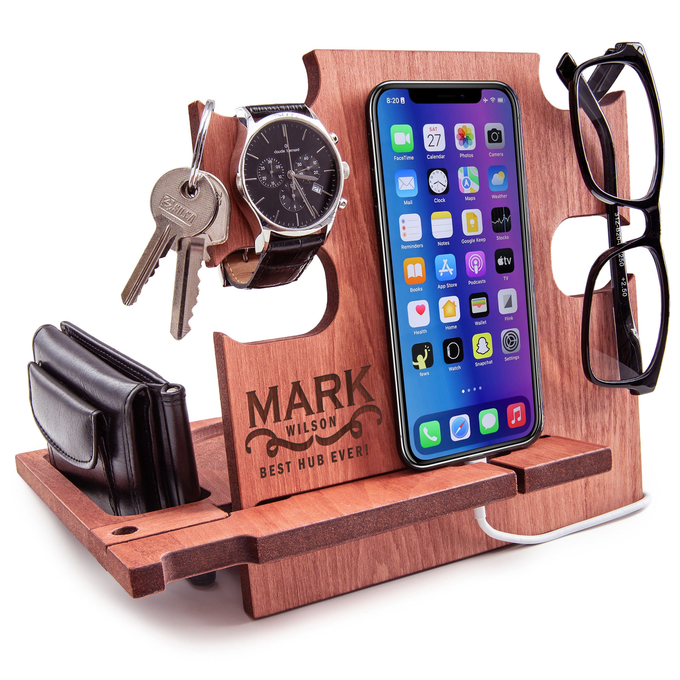 Christmas Docking Station for Husband — main product photograph