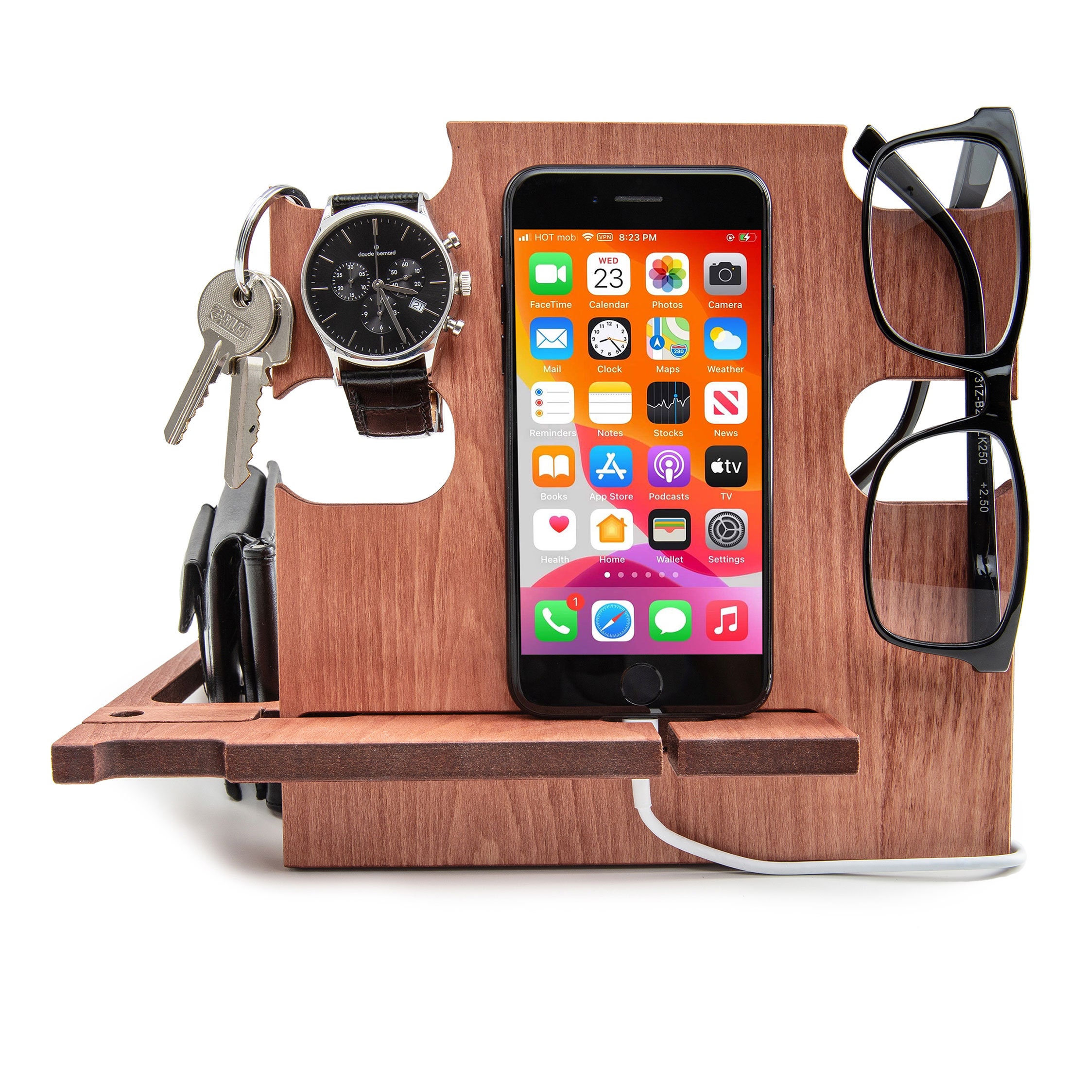 Christmas Docking Station for Husband — detail 4