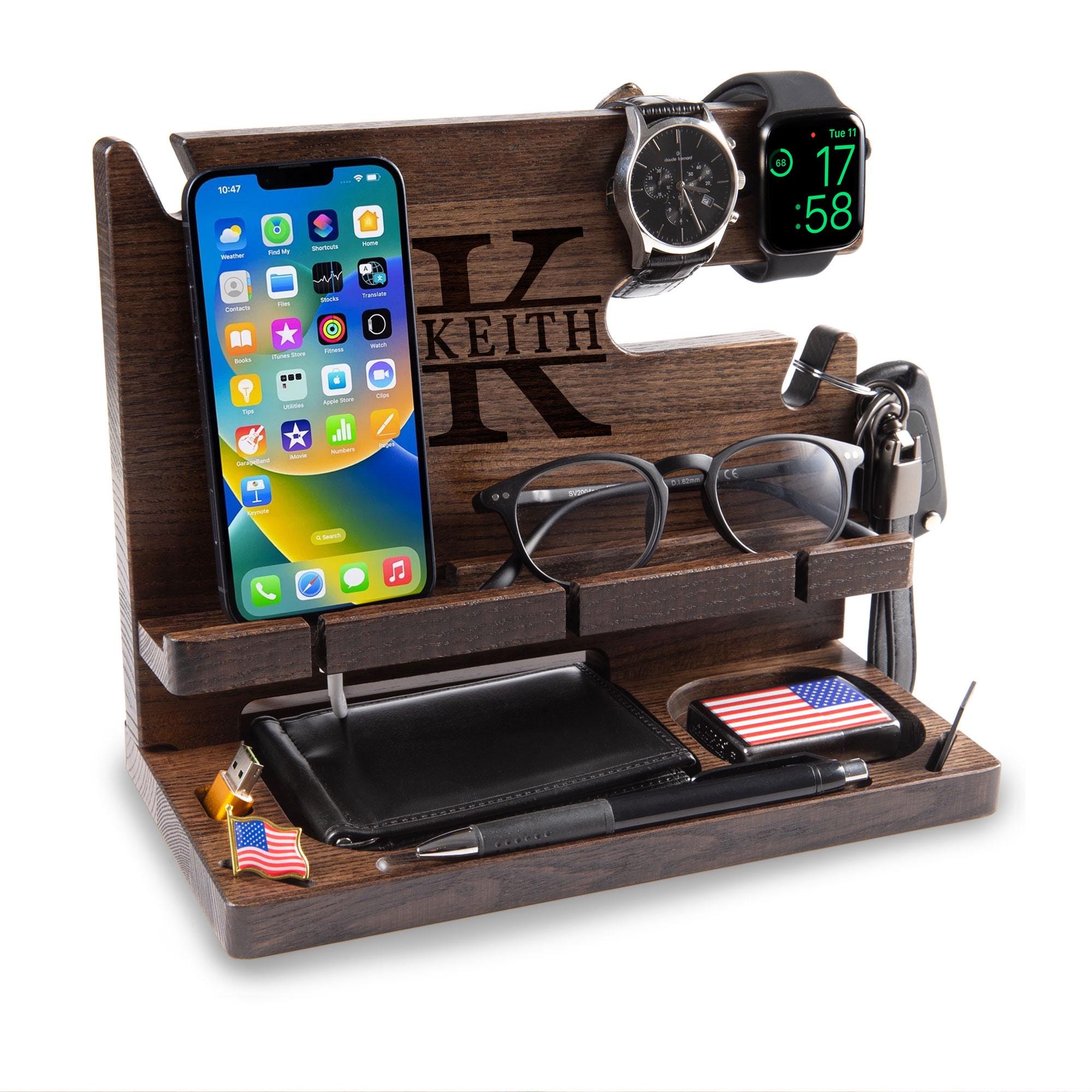 Personalised 5th Anniversary Docking Station — detail 4