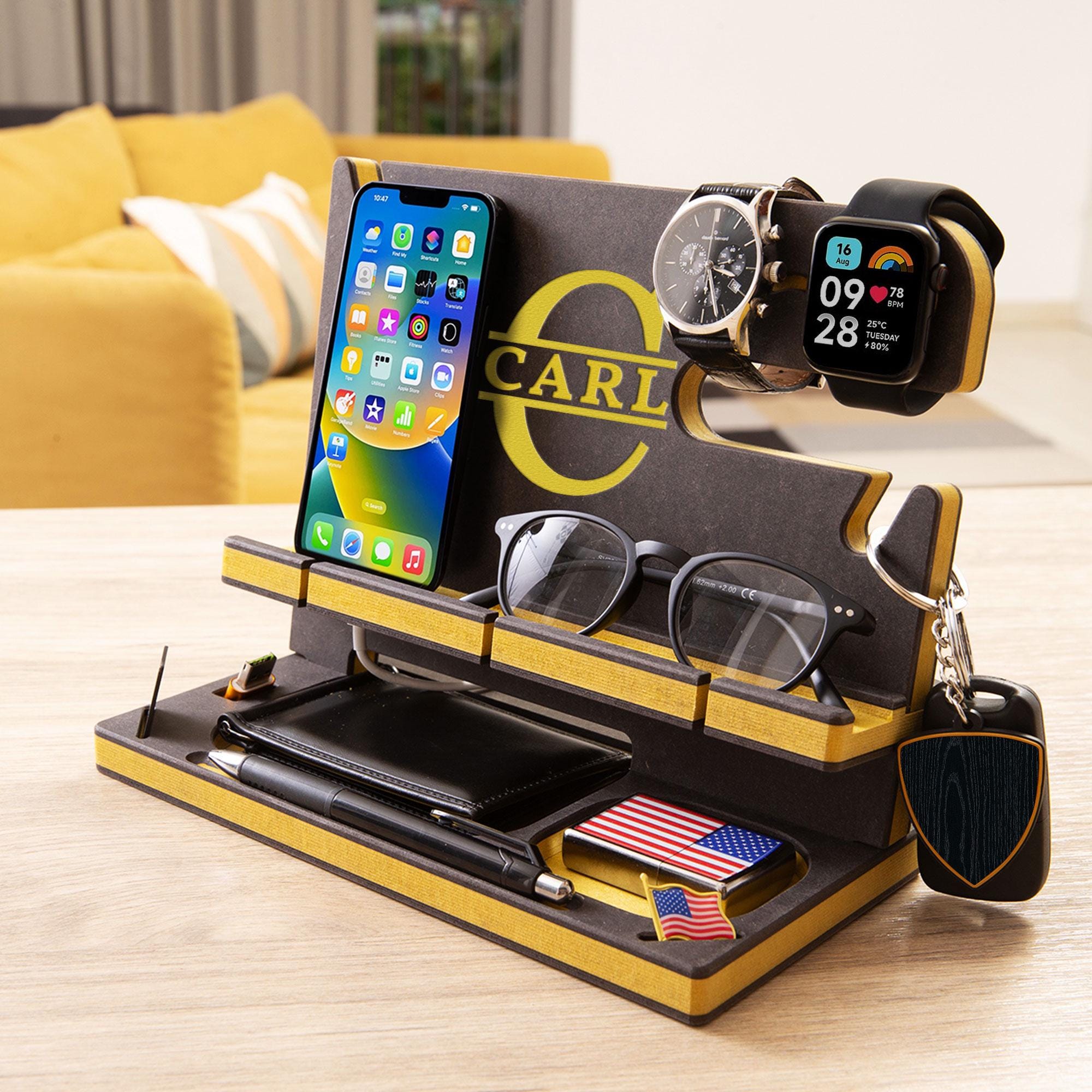 Personalised 5th Anniversary Docking Station — detail 8