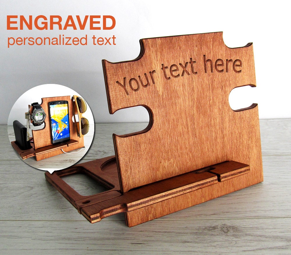 Personalised Anniversary Docking Station — main product photograph