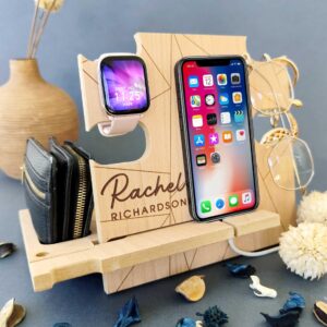 Personalised Docking Station for Her — main product photograph