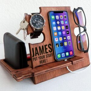 Personalised Docking Station — James — main product photograph